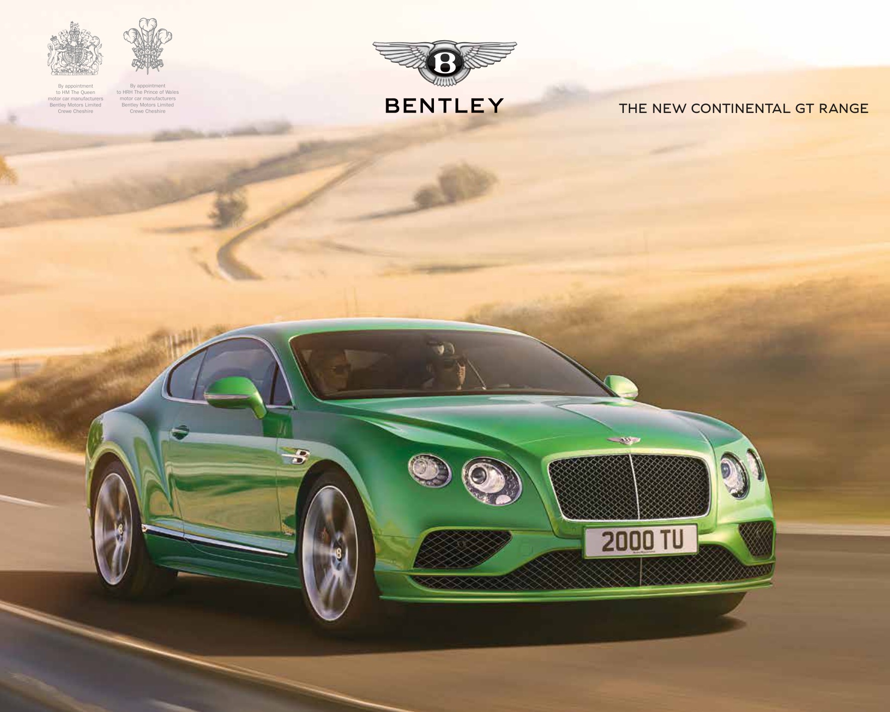 2016 Bentley Continental GT Brochure